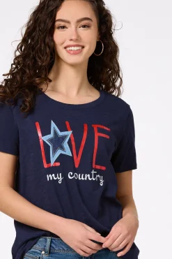 Love My Country Tee