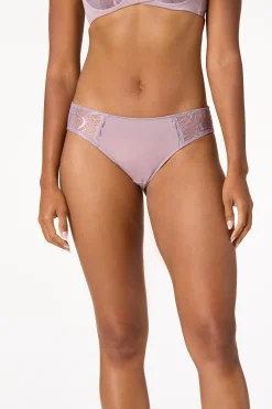 Lovely Lace Panel Panty Set