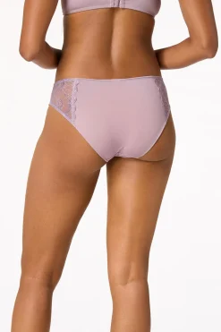 Lovely Lace Panel Panty Set