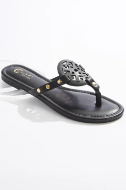 Medallion Sandals