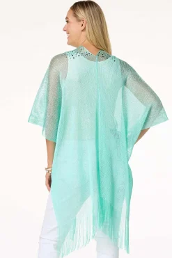 Metallic Sequin Kimono