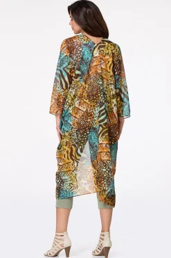 Mixed Animal Kimono
