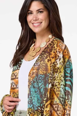 Mixed Animal Kimono