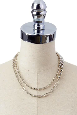 Mixed Chain Necklace Set