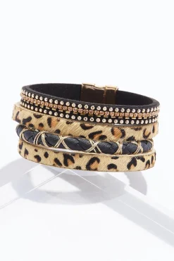 Mixed Media Magnetic Bracelet