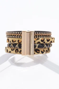 Mixed Media Magnetic Bracelet