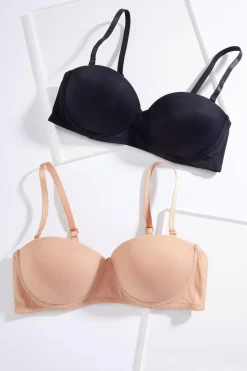 Neutral Convertible Bra Set