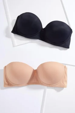 Neutral Convertible Bra Set