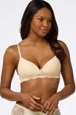 Neutral Lace Wire- Free Bra Set