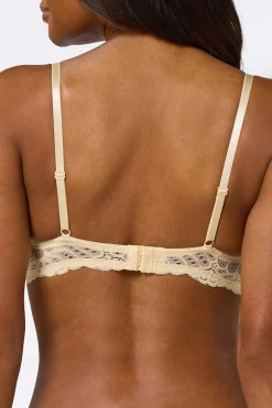 Neutral Lace Wire- Free Bra Set