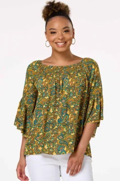 Paisley Poet Top