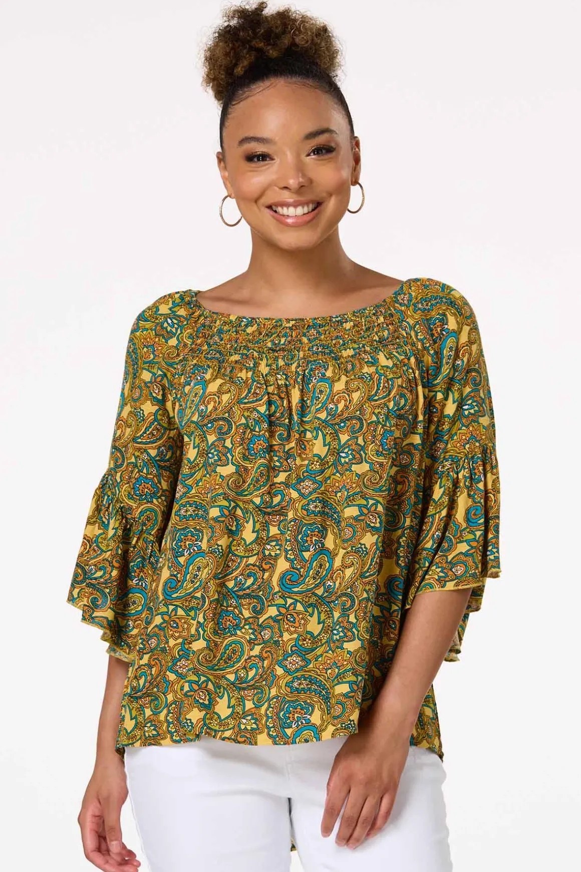 Paisley Poet Top