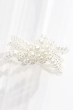 Pearl Knot Stretch Bracelet