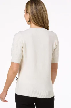 Pearly Bow Sweater