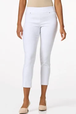 Petite Bengaline Pull- On Pants