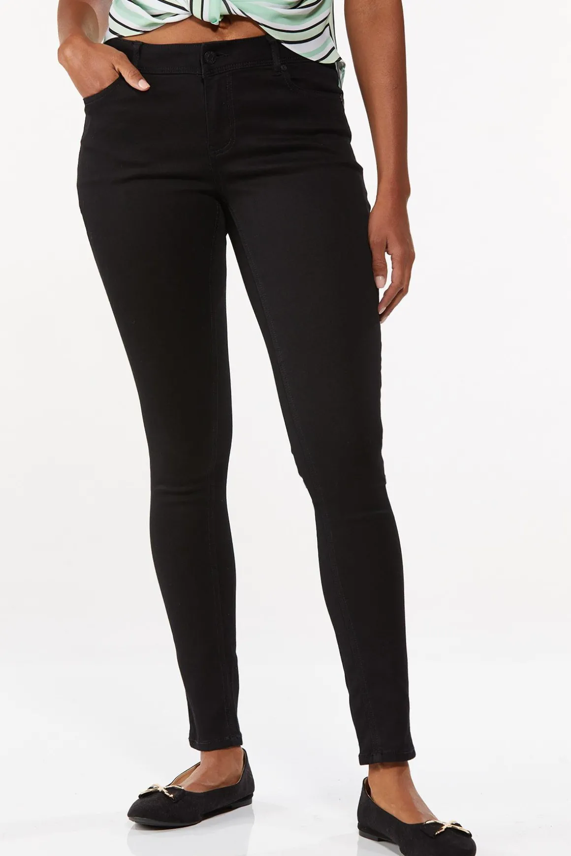 Petite Black Jeggings