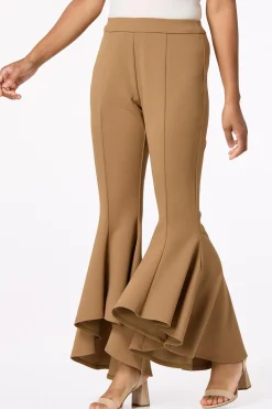 Petite Cascading Flare Pants