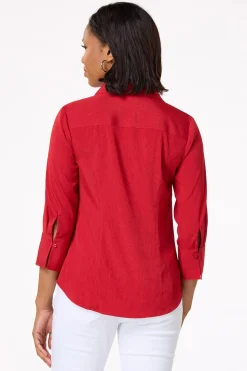 Petite Classic Button Down Shirt