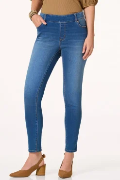 Petite Curvy Pull- On Jeggings