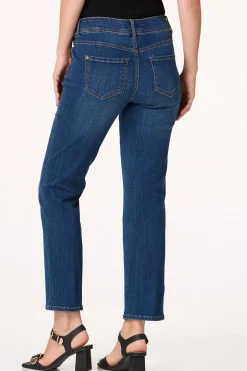 Petite Curvy Straight Leg Jeans