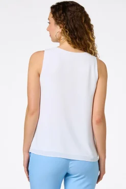 Petite Dressy Layered Tank