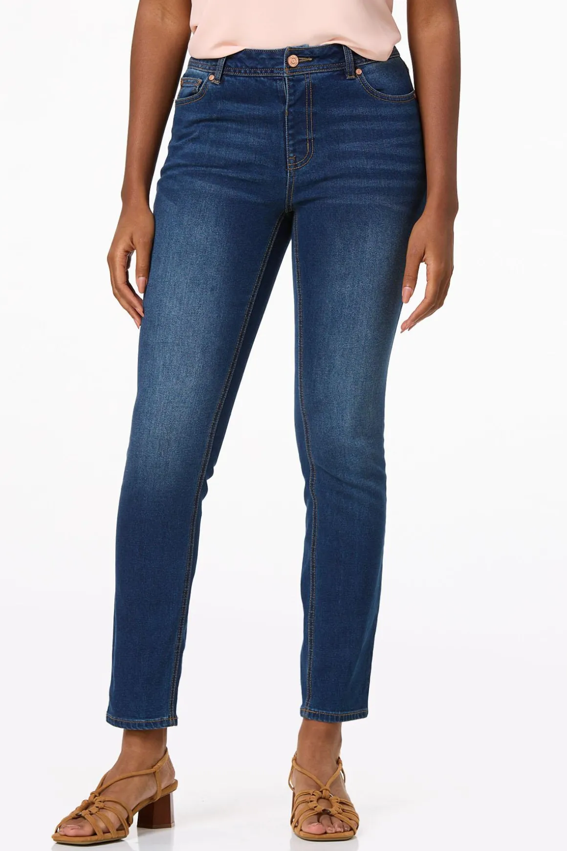 Petite High Rise Skinny Jeans