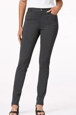 Petite Ponte Skinny Leg Pants
