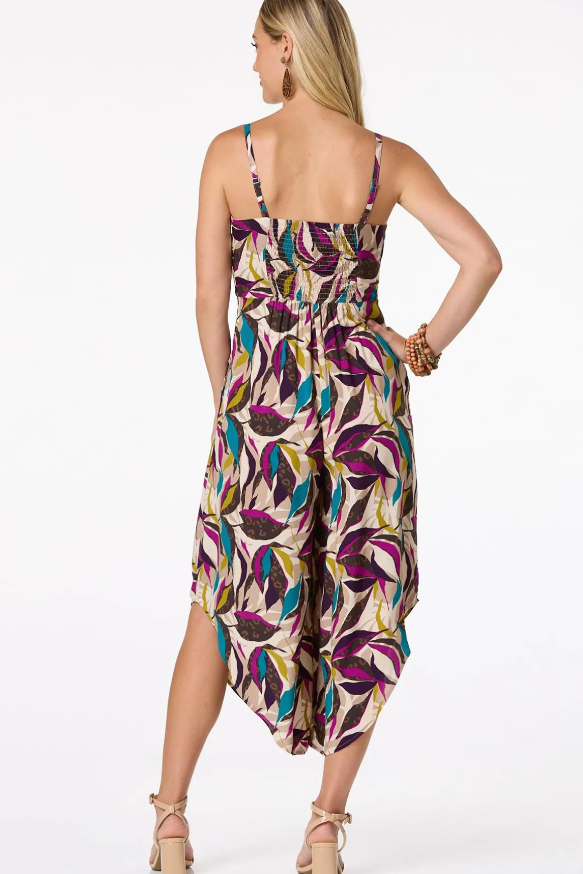 Petite Tie Front Genie Jumpsuit