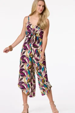 Petite Tie Front Genie Jumpsuit