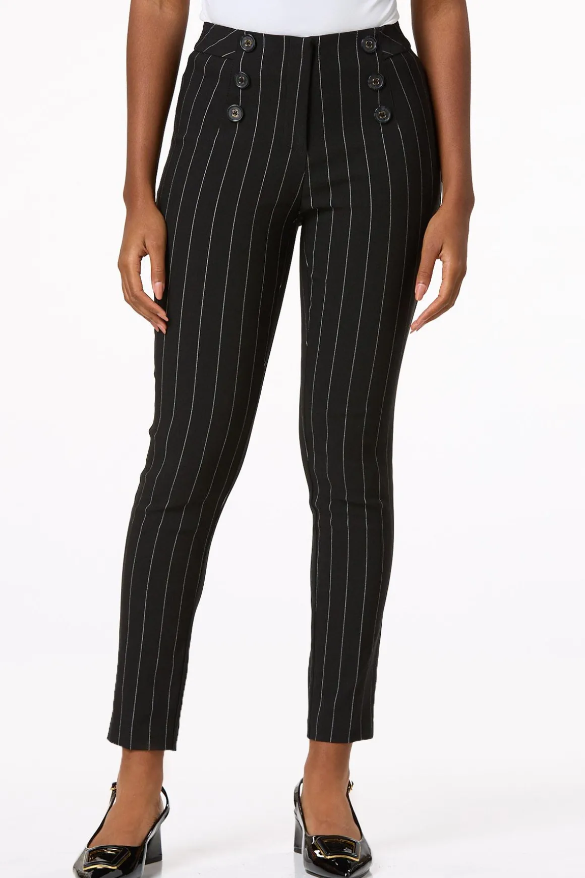 Pinstripe Pants