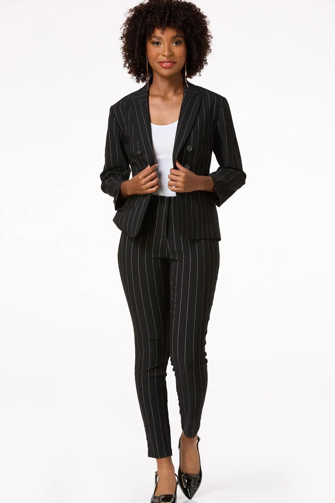 Pinstripe Pants