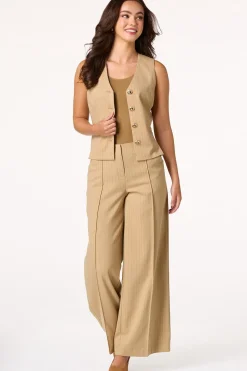 Pinstripe Vest