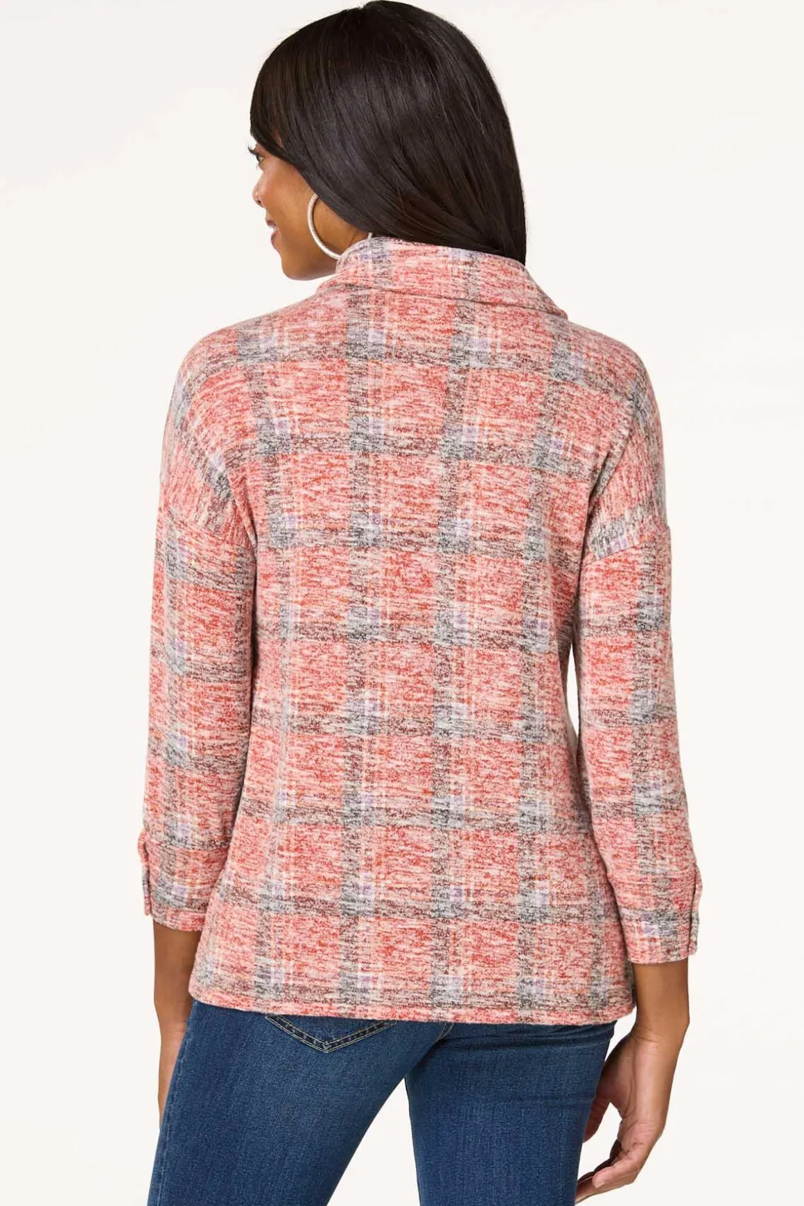 Plaid Collared Shirt