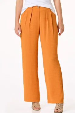 Pleated Airflow Wide Leg Pants