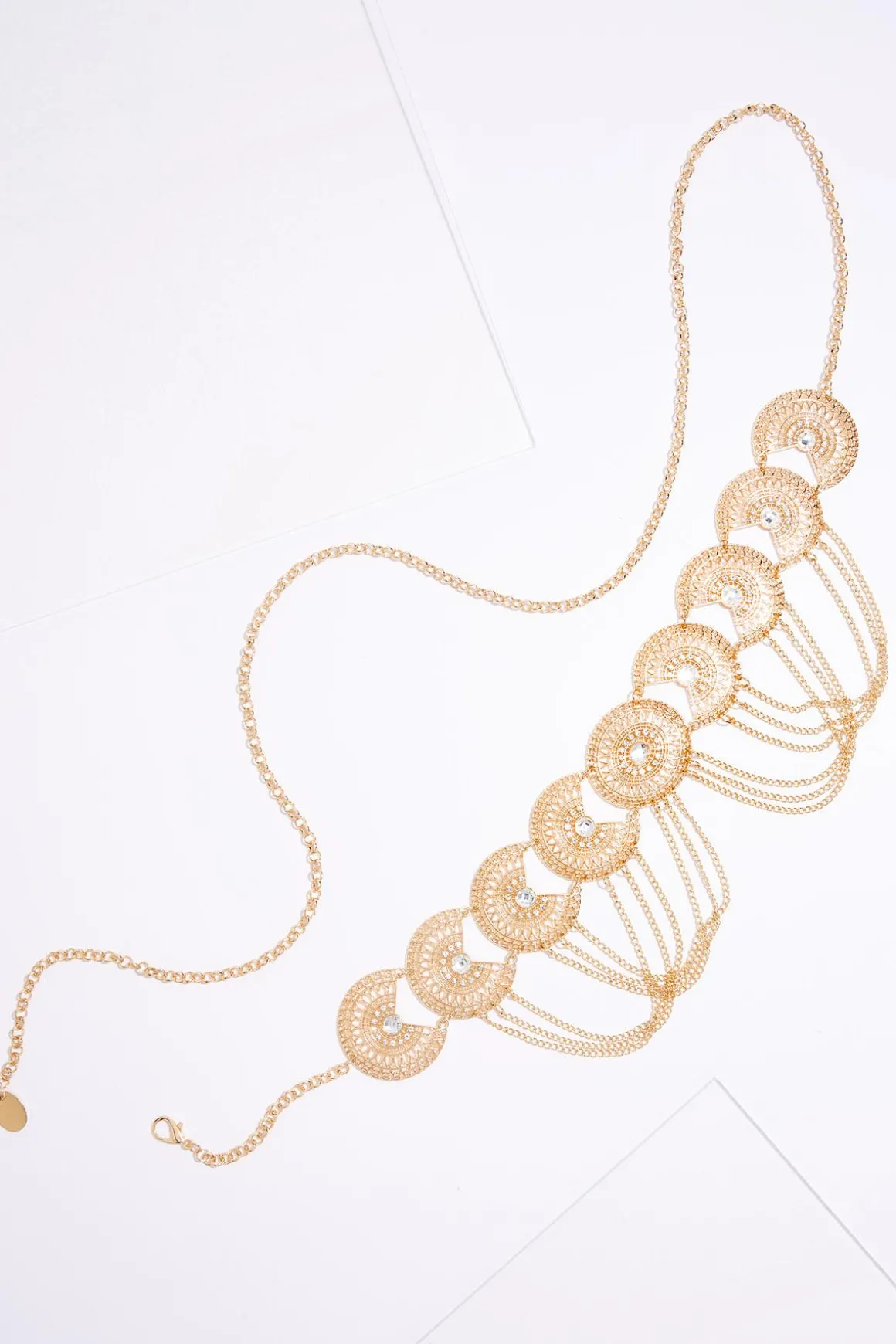 Plus Size Moroccan Swag Chain Belt