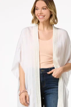 Pocket Gauze Kimono