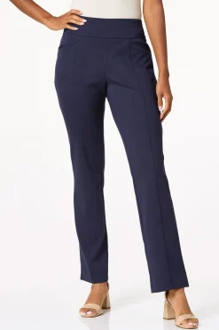 Ponte Straight Leg Pants
