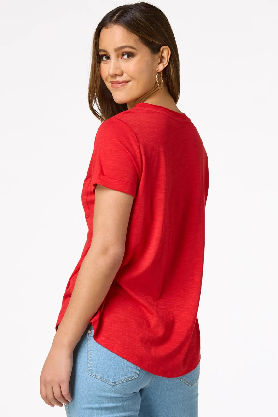 Raw Edge Tee