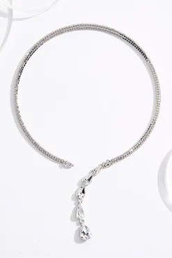 Rhinestone Choker Necklace