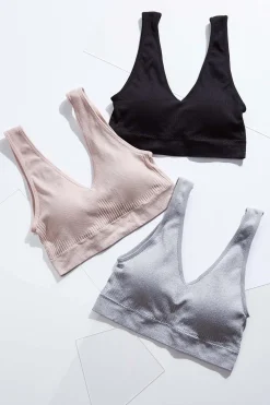 Ribbed Bralette Set