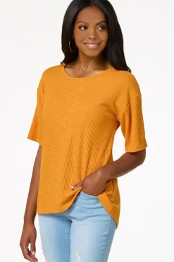Ribbed Ring Back Top