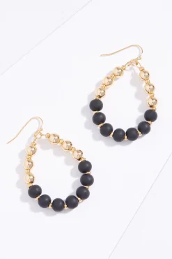 Rubber Ball Tear Earrings