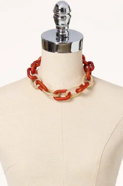 Rubber Link Necklace