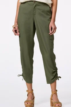 Ruched Hem Cargo Pants