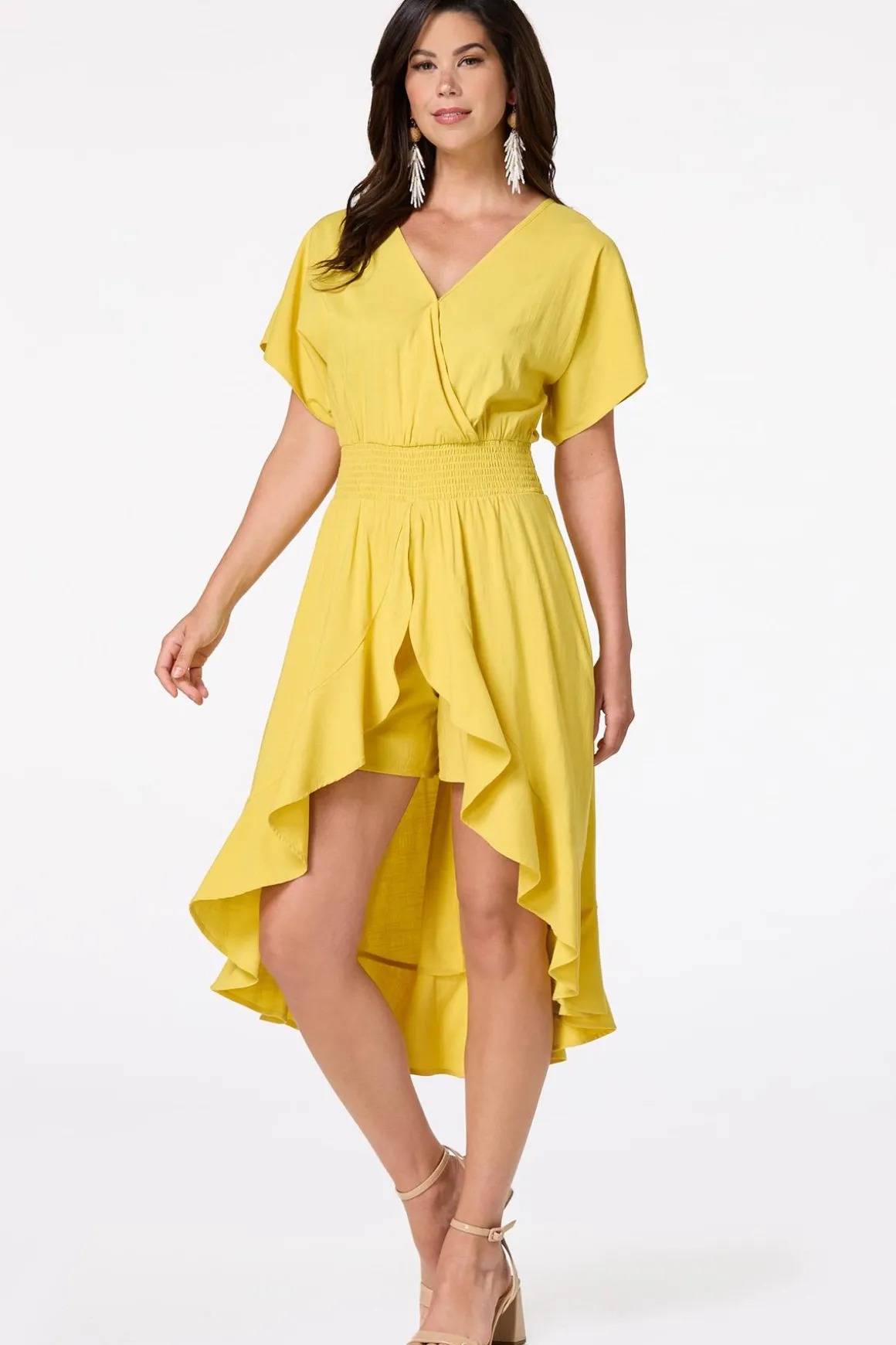 Ruffled Walk Thru Romper