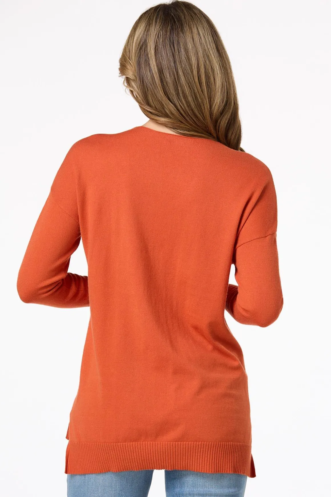 Seamed Sweater