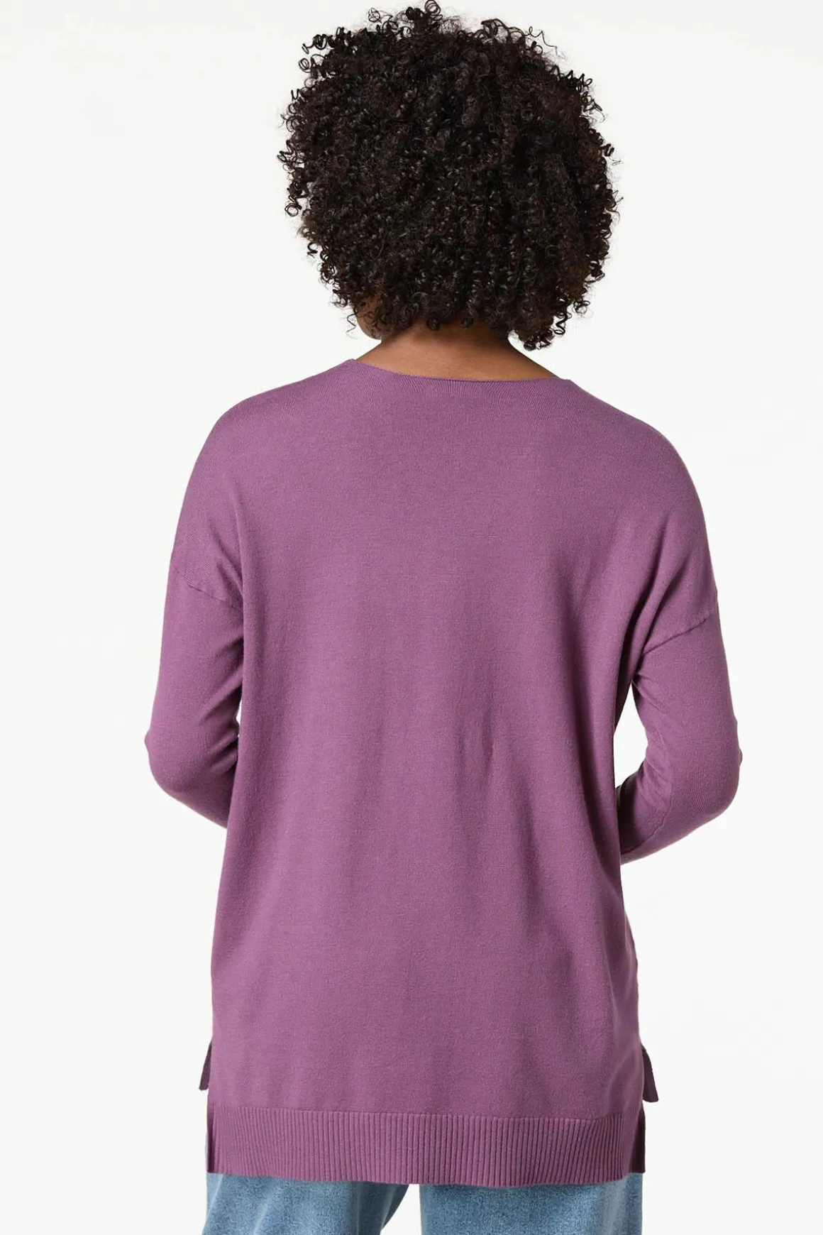 Seamed Sweater