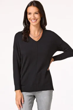 Seamed Sweater