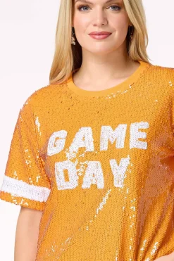 Sequin Game Day Top