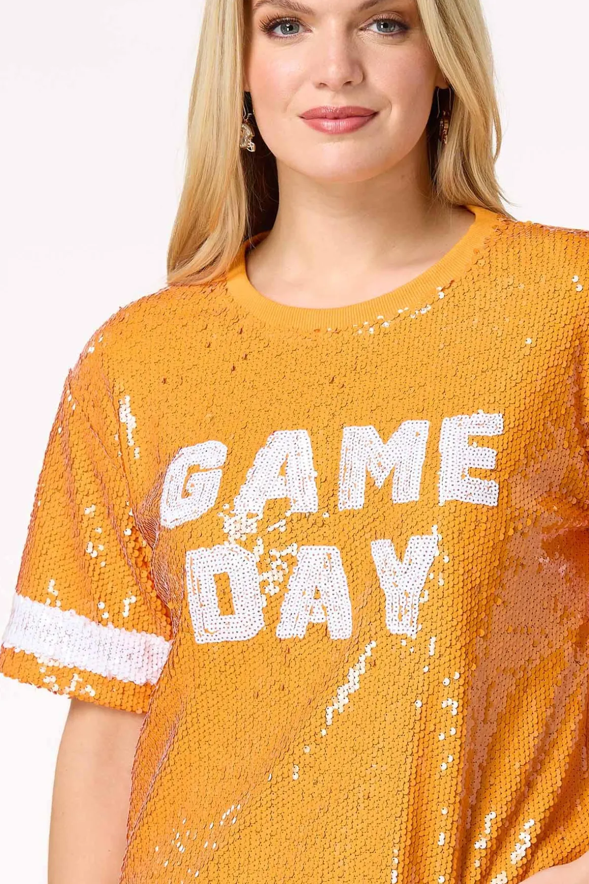 Sequin Game Day Top